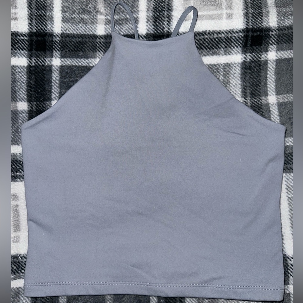 Abercrombie & Fitch Soft Blue Gray Top